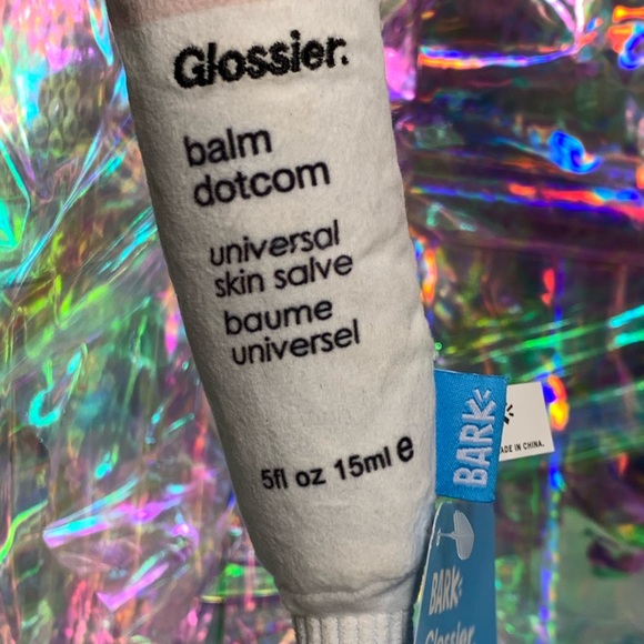 NWT glossier x bark pet toy duo boy brow & balm - Picture 3 of 5